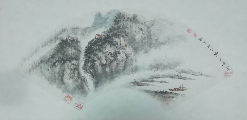 戴建国——中宣盛世国际书画院会员、著名书画家