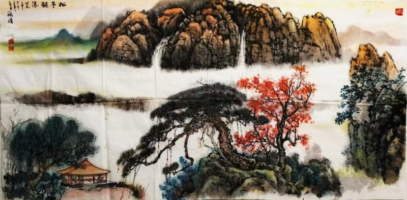 张玉军——中宣盛世国际书画院研究员、著名书画家