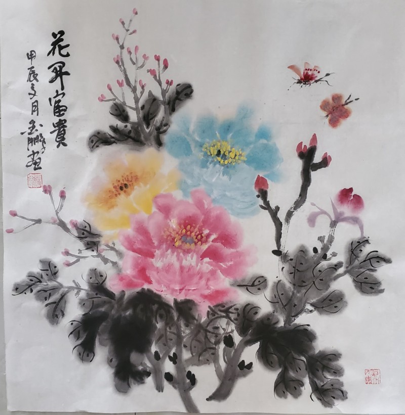 张金鹏——中宣盛世国际书画院会员、著名书画家