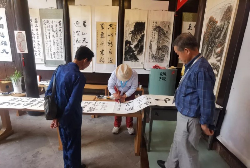 全国文化艺术名家“大美黄山行”启幕 ——书画进万家诗文颂山河，文武融合赋能文旅创新