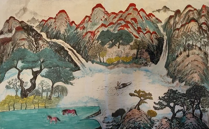 李瑞珍——中宣盛世国际书画院院聘画家、著名书画家