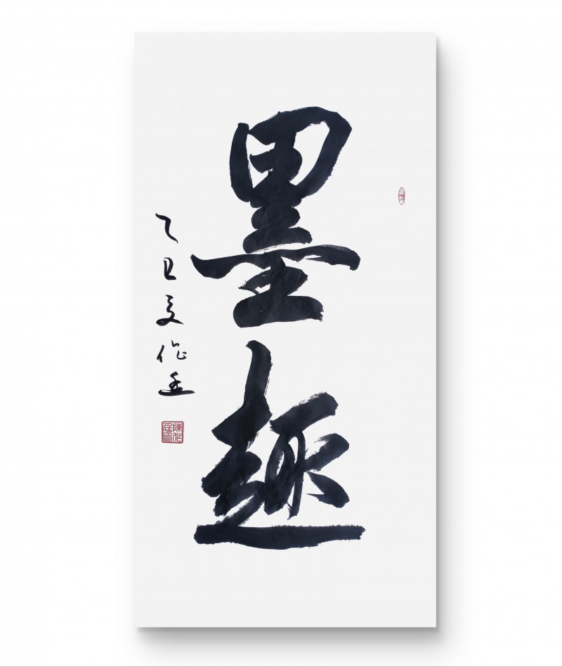 永葆文化活力 振奋民族精神 ——爱国有我之：陈作廷，我为抗战胜利写一幅书法。