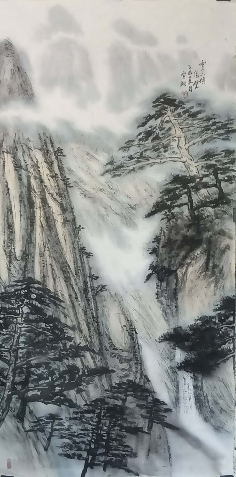 永葆文化活力 振奋民族精神 ——爱国有我之：魏宇翔，我为抗战胜利画一幅画儿。