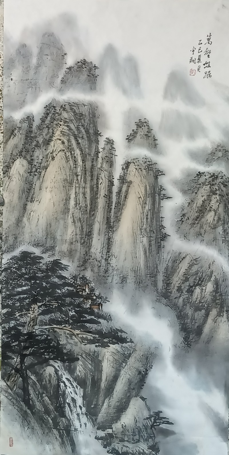 永葆文化活力 振奋民族精神 ——爱国有我之：魏宇翔，我为抗战胜利画一幅画儿。