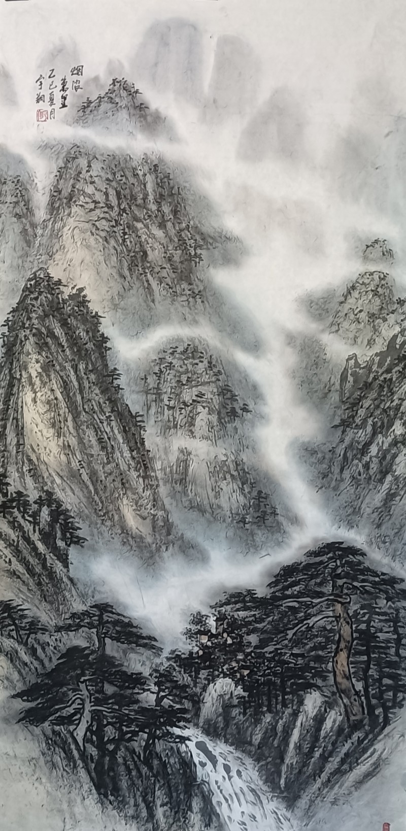 永葆文化活力 振奋民族精神 ——爱国有我之：魏宇翔，我为抗战胜利画一幅画儿。