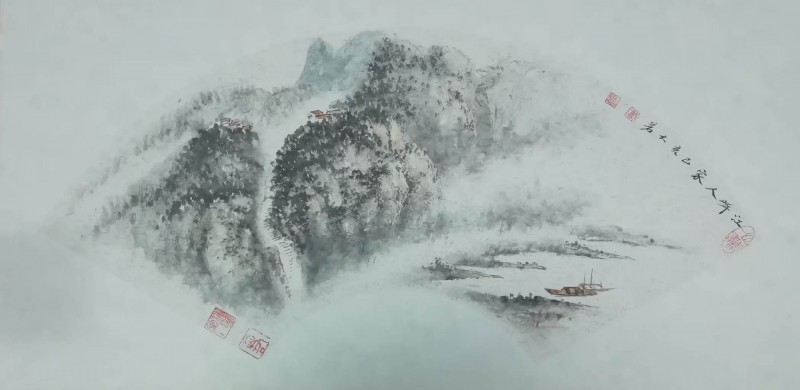 永葆文化活力 振奋民族精神 ——爱国有我之：戴建国，我为抗战胜利写一幅书法。