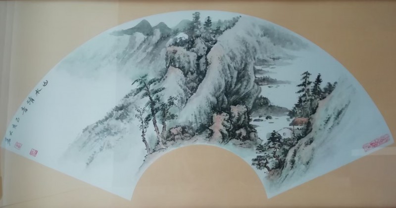 永葆文化活力 振奋民族精神 ——爱国有我之：戴建国，我为抗战胜利写一幅书法。