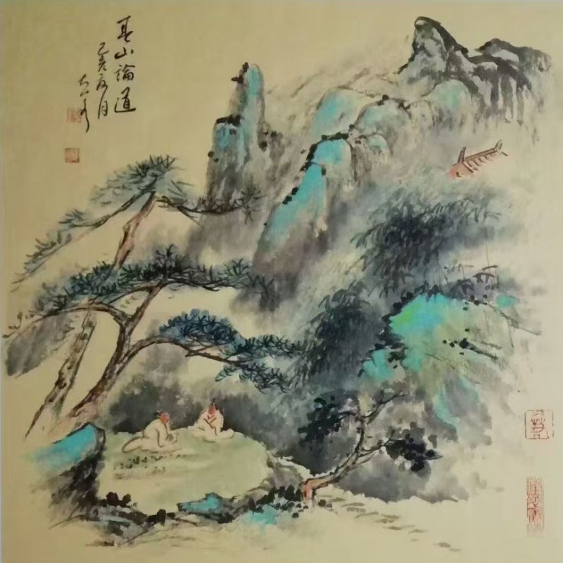 永葆文化活力 振奋民族精神 ——爱国有我之：戴建国，我为抗战胜利写一幅书法。