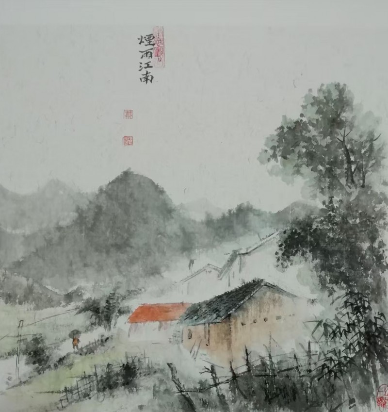 永葆文化活力 振奋民族精神 ——爱国有我之：戴建国，我为抗战胜利写一幅书法。