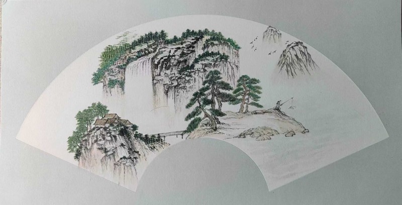 永葆文化活力 振奋民族精神 ～爱国有我之：周玖林，我为抗战胜利画一幅画儿。