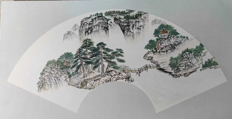 永葆文化活力 振奋民族精神 ～爱国有我之：周玖林，我为抗战胜利画一幅画儿。