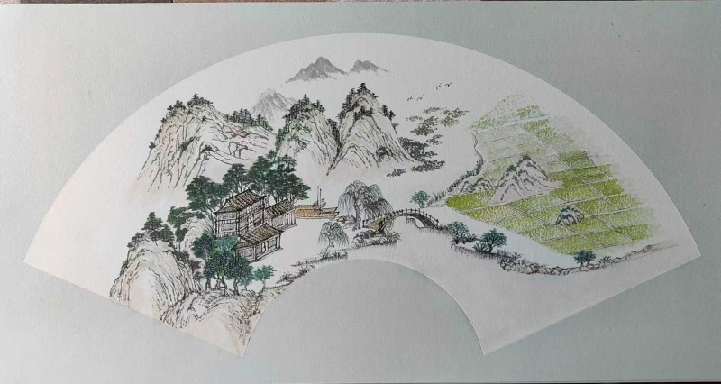 永葆文化活力 振奋民族精神 ～爱国有我之：周玖林，我为抗战胜利画一幅画儿。