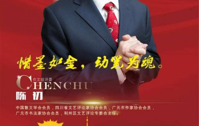陈初——中宣盛世国际书画院学术委员、著名书画家