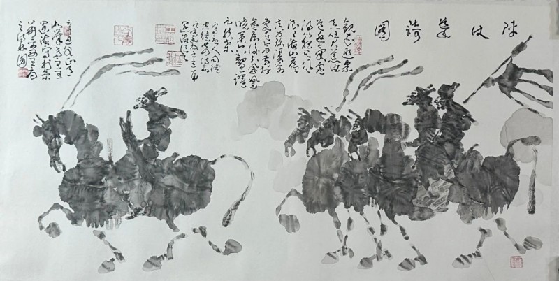 中国画大写意理论的时代丰碑——新汉画学派宗师王阔海先生创立中国画大写意技法《六性论》的划时代意义