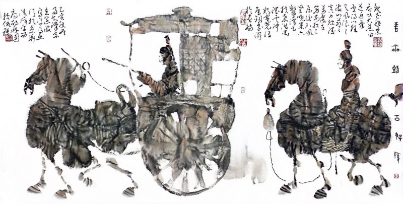 中国画大写意理论的时代丰碑——新汉画学派宗师王阔海先生创立中国画大写意技法《六性论》的划时代意义