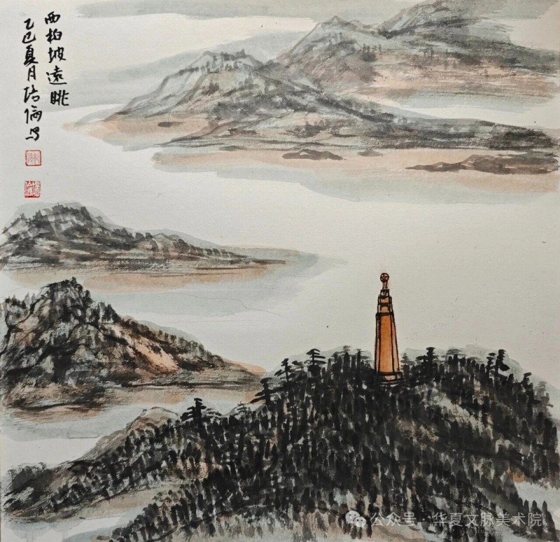 陈培伦‖沧浪回响：隐逸美学的当代转译与精神重构——2025中国山水画学术邀请展