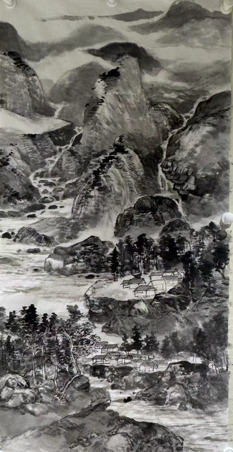 永葆文化活力 振奋民族精神 ~爱国有我之:高萍,我为抗战胜利画一幅画儿。