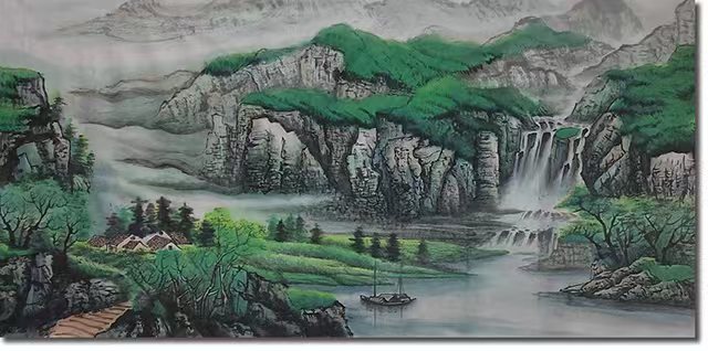 寓情丘壑，墨韵天成——实力派山水画家许贵才