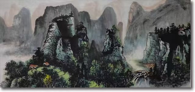 寓情丘壑，墨韵天成——实力派山水画家许贵才