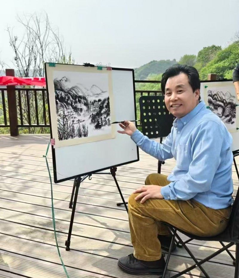 寓情丘壑，墨韵天成——实力派山水画家许贵才