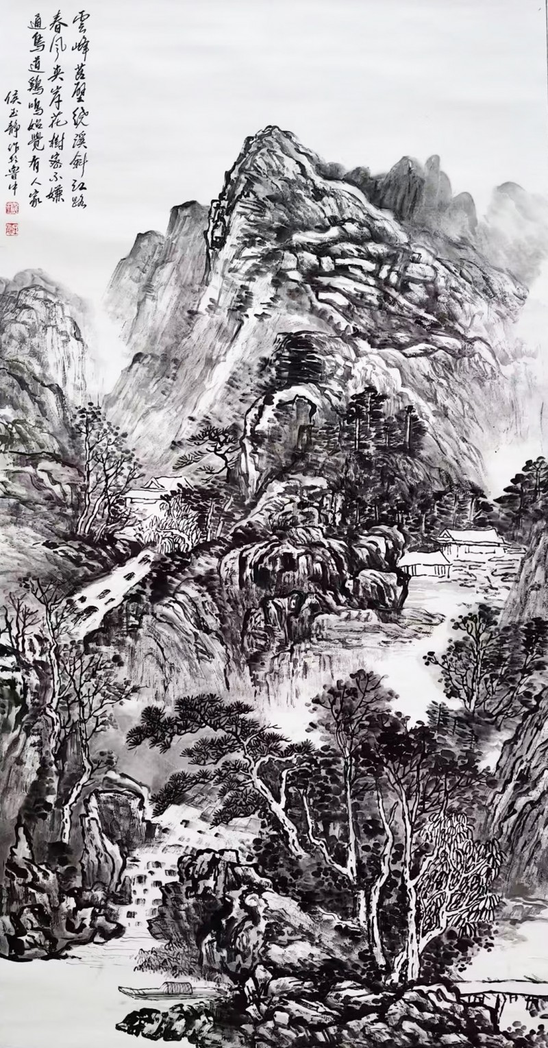 侯玉静——中宣盛世国际书画院院聘画家、著名书画家