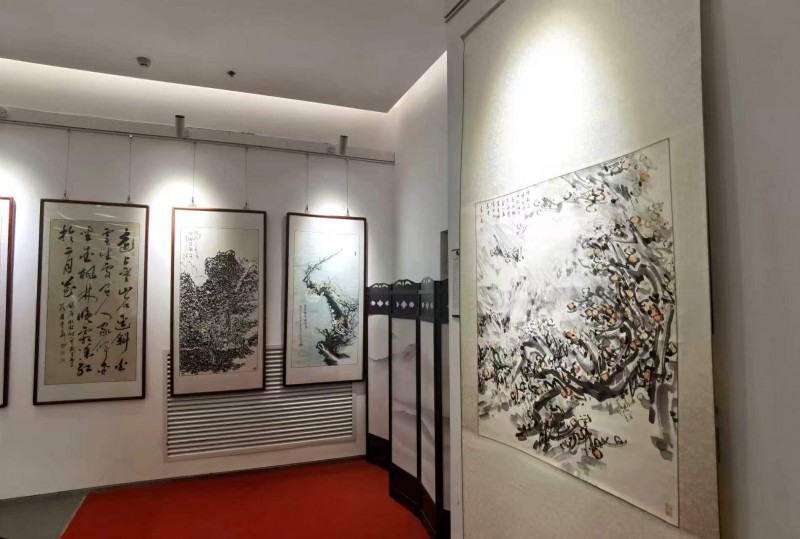 晋聚五洲·书香怀仁——中宣书画院书画展亮相2026怀仁首届农文旅融合发展大会暨第一届进出口商品交易博览会
